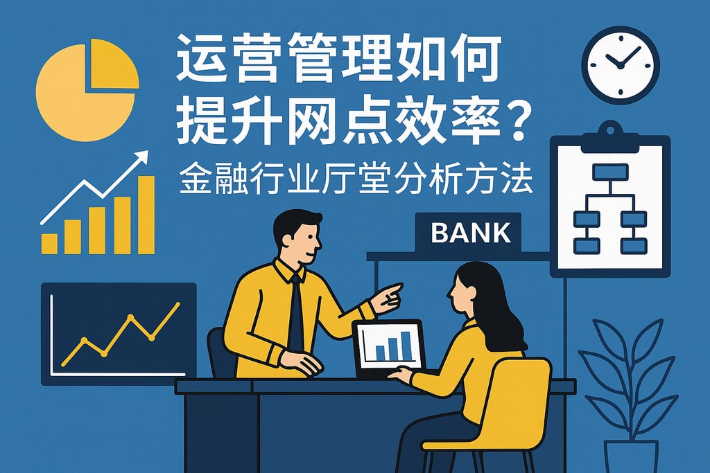 运营管理如何提升网点效率？金融行业厅堂分析方法