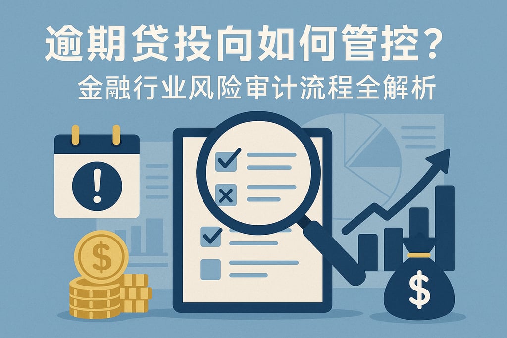 逾期贷款投向如何管控？金融行业风险审计流程全解析