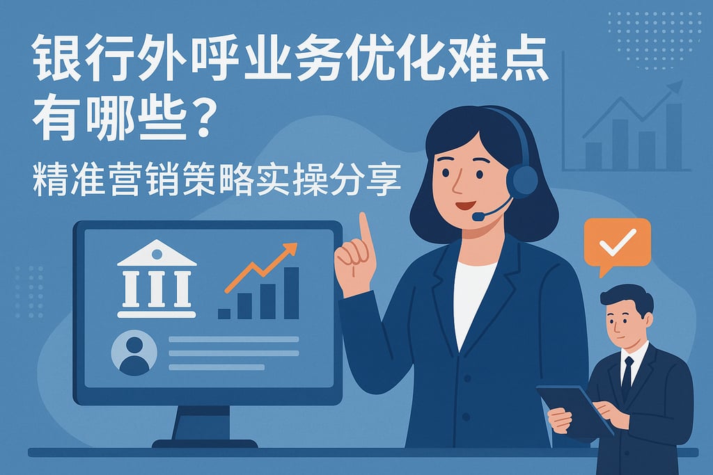 银行外呼业务优化难点有哪些？精准营销策略实操分享