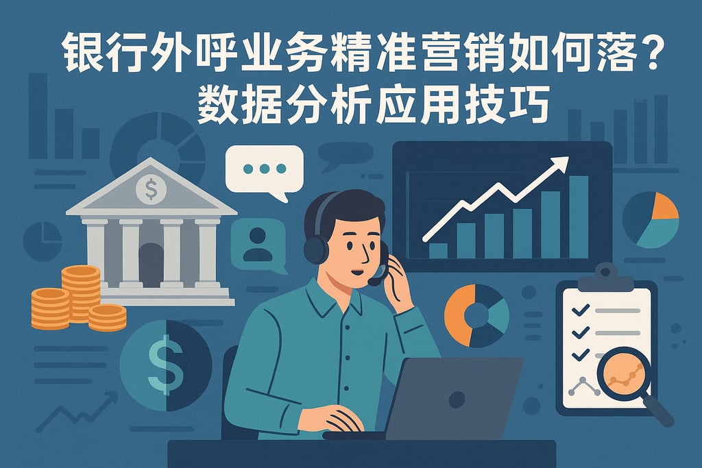 银行外呼业务精准营销如何落地？数据分析应用技巧