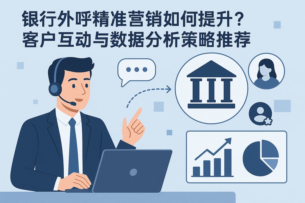 银行外呼精准营销如何提升？客户互动与数据分析策略推荐