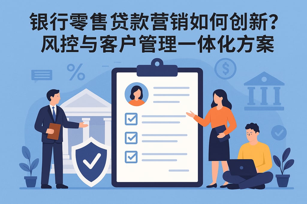 银行零售贷款营销如何创新？风控与客户管理一体化方案