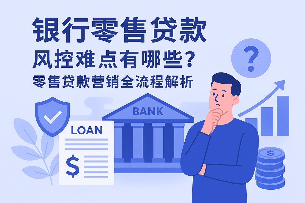 银行零售贷款风控难点有哪些？零售贷款营销全流程解析