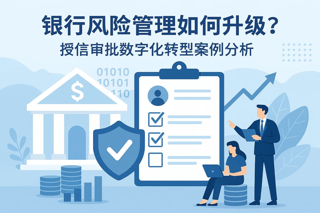 银行风险管理如何升级？授信审批数字化转型案例分析