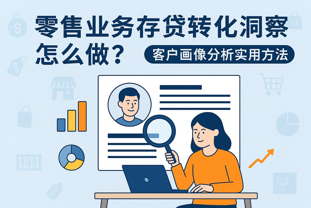 零售业务存贷转化洞察怎么做？客户画像分析实用方法