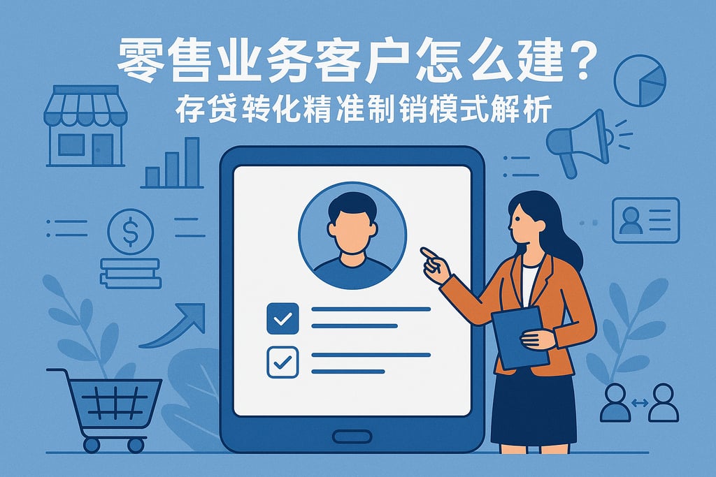 零售业务客户画像怎么构建？存贷转化精准营销模型解析