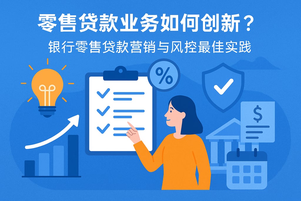 零售贷款业务如何创新？银行零售贷款营销与风控最佳实践