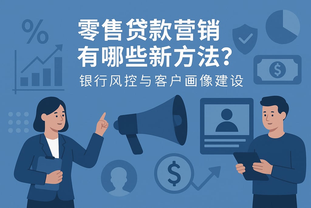零售贷款营销有哪些新方法？银行风控与客户画像建设