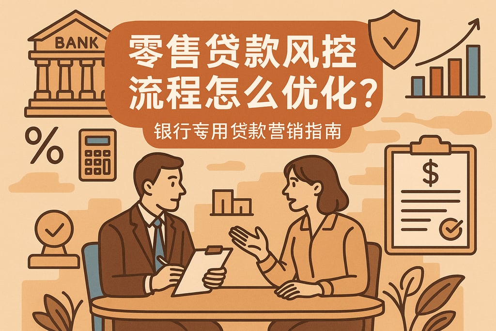 零售贷款风控流程怎么优化？银行零售贷款营销指南