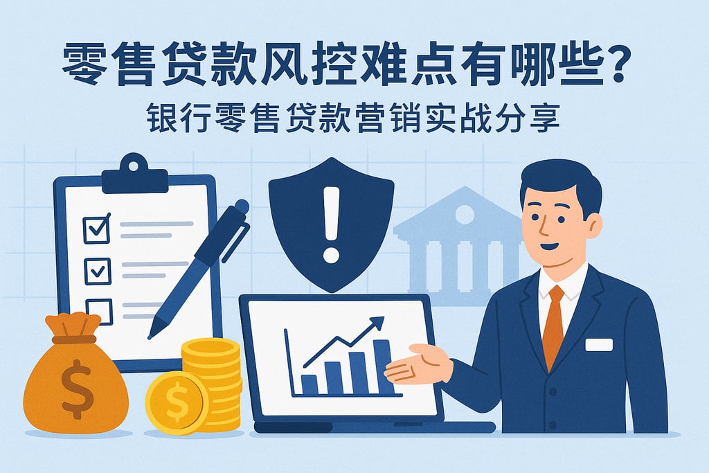 零售贷款风控难点有哪些？银行零售贷款营销实战分享