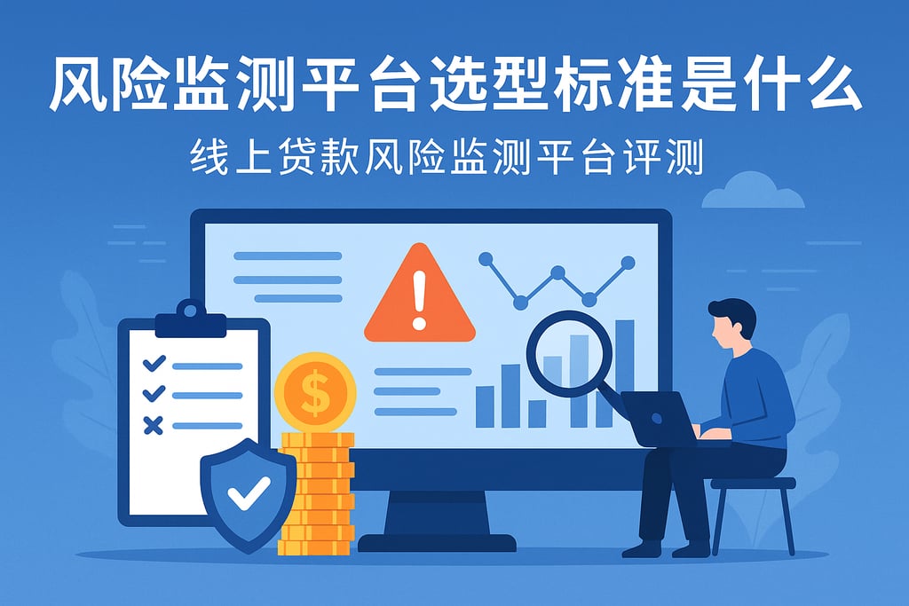 风险监测平台选型标准是什么？线上贷款风险监测平台评测