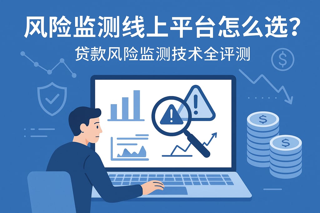 风险监测线上平台怎么选？贷款风险监测技术全评测