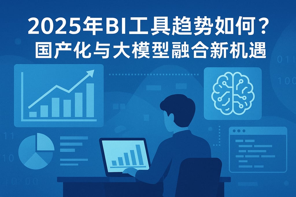 2025年BI工具趋势如何？国产化与大模型融合新机遇