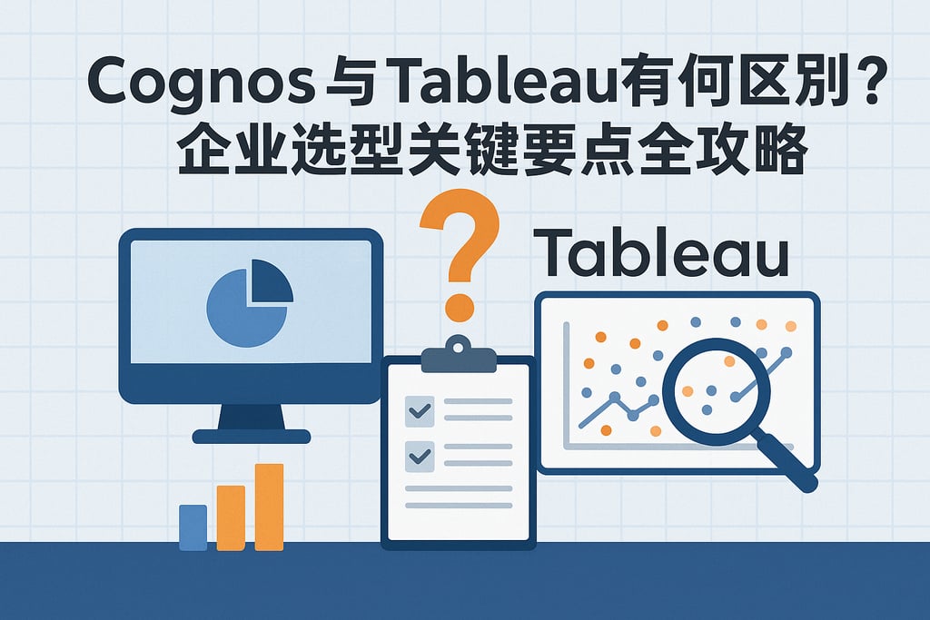 Cognos与Tableau有何区别？企业选型关键要点全攻略