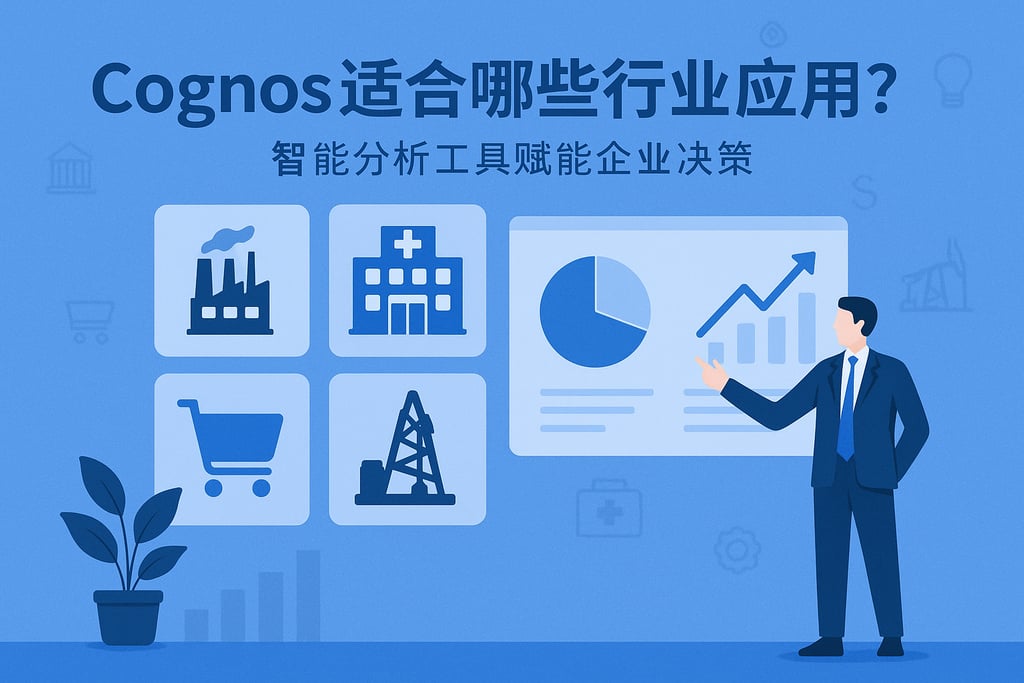 Cognos适合哪些行业应用？智能分析工具赋能企业决策