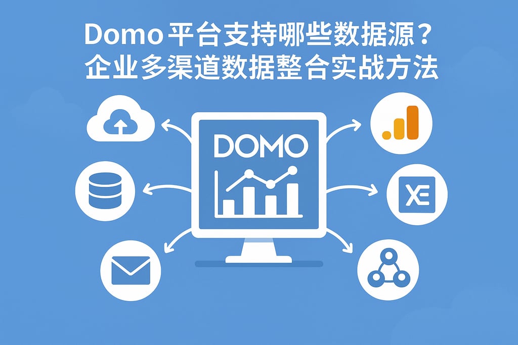Domo平台支持哪些数据源？企业多渠道数据整合实战方法