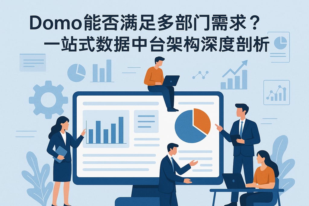Domo能否满足多部门需求？一站式数据中台架构深度剖析