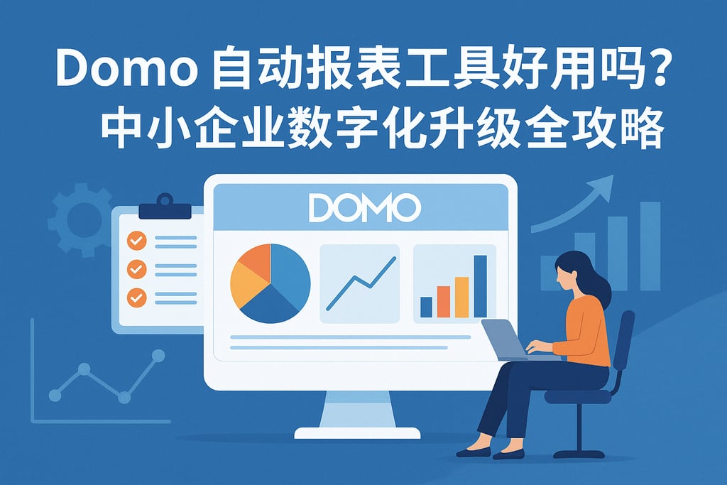 Domo自动报表工具好用吗？中小企业数字化升级全攻略