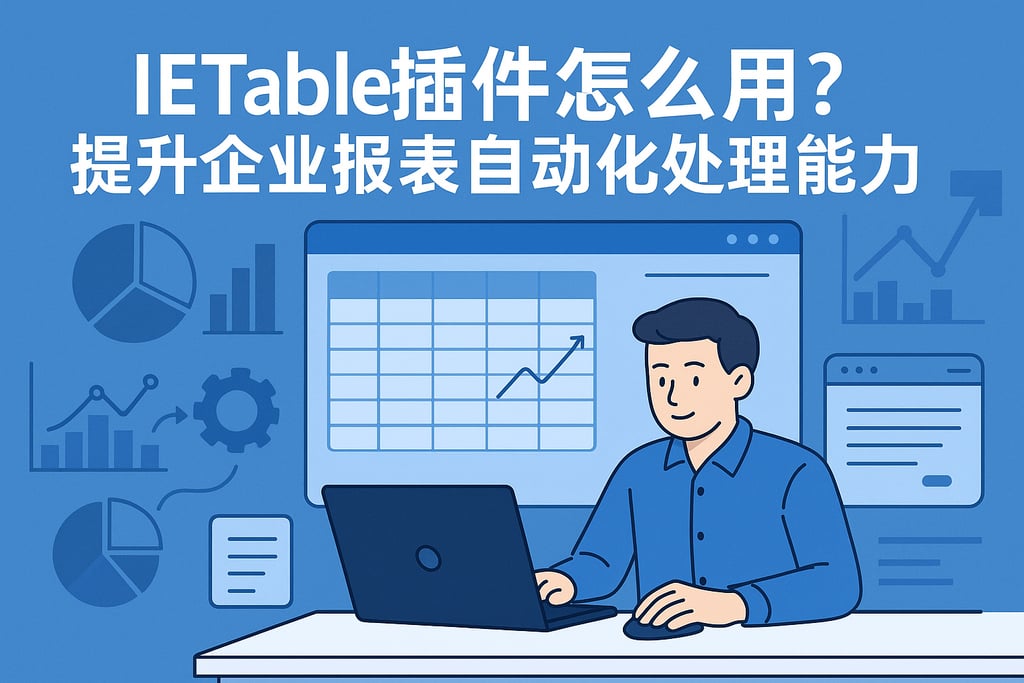 IEtable插件怎么用？提升企业报表自动化处理能力