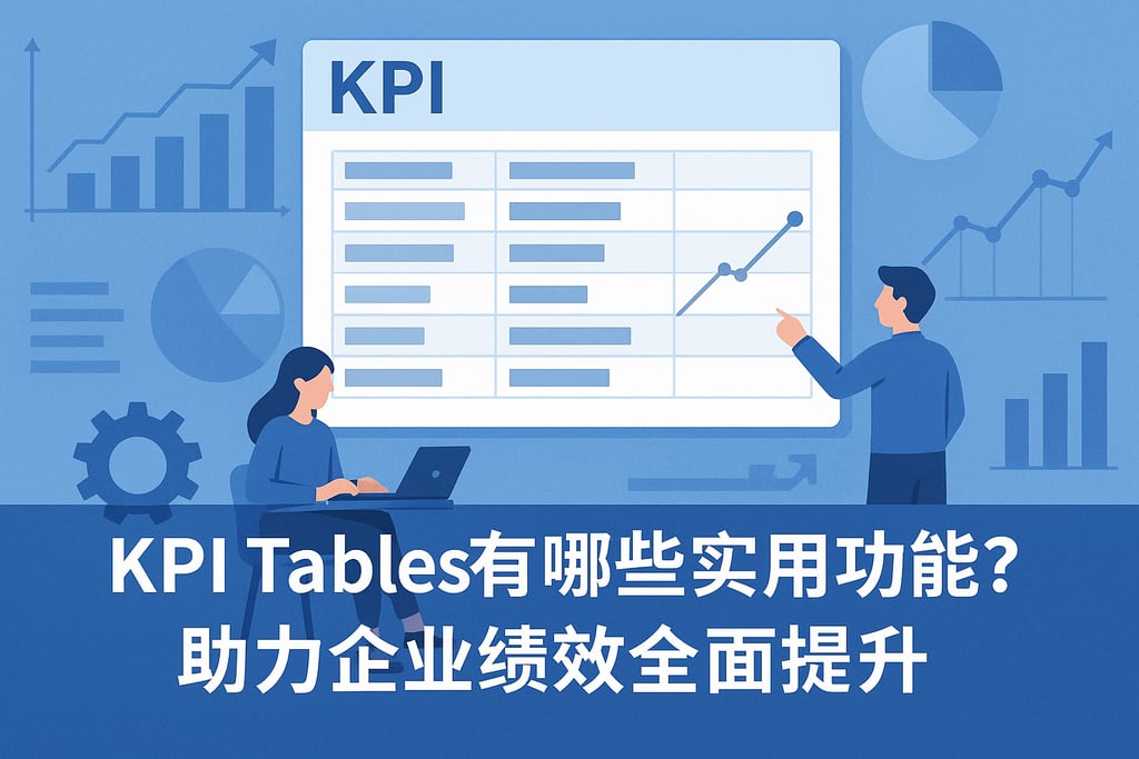 KPI Tables有哪些实用功能?助力企业绩效全面提升 - FineBI数据分析知识库