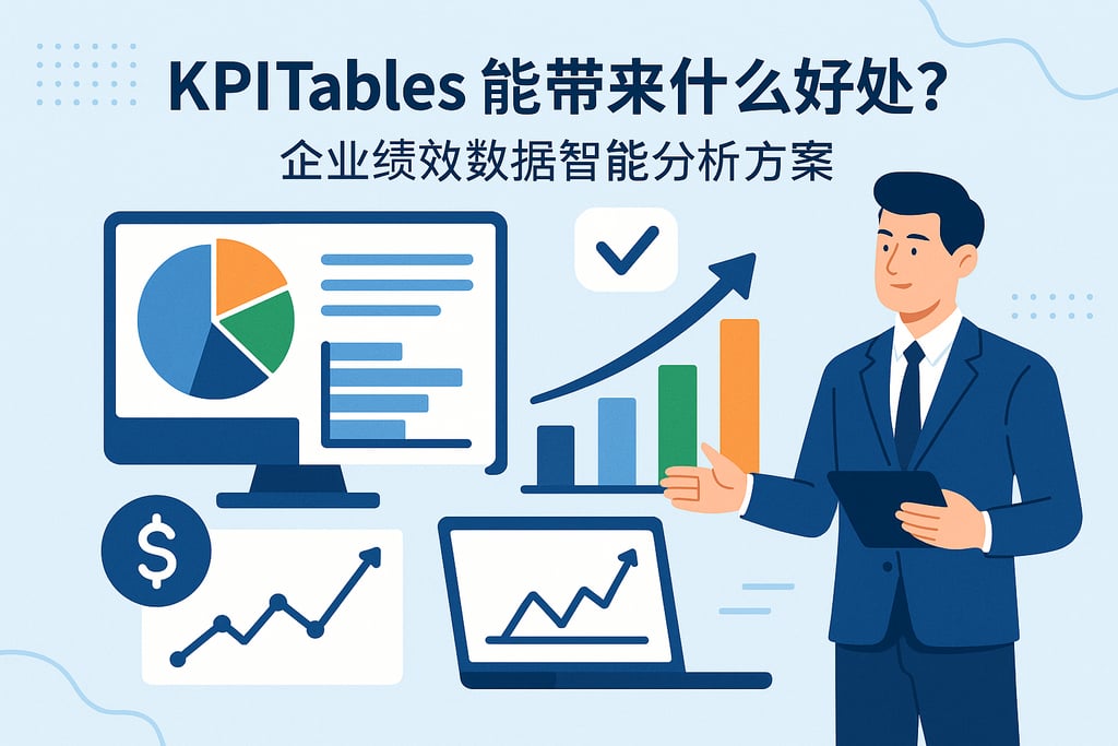 Kpitables能带来什么好处？企业绩效数据智能分析方案