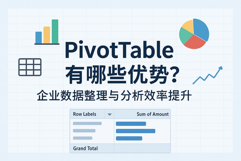 PivotTable有哪些优势？企业数据整理与分析效率提升