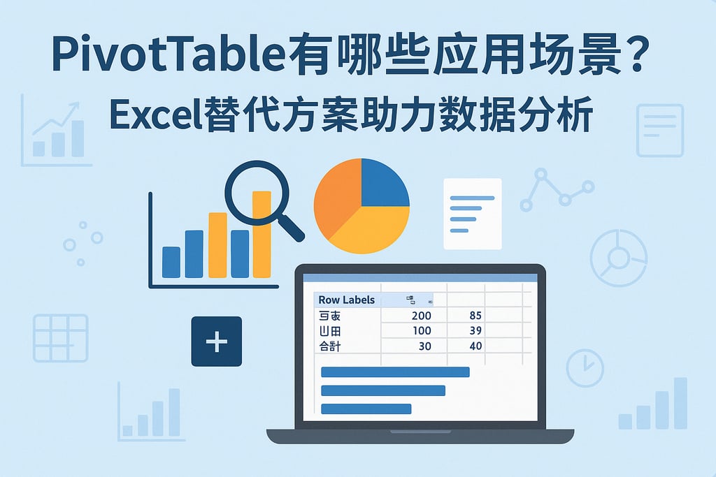 PivotTable有哪些应用场景？Excel替代方案助力数据分析