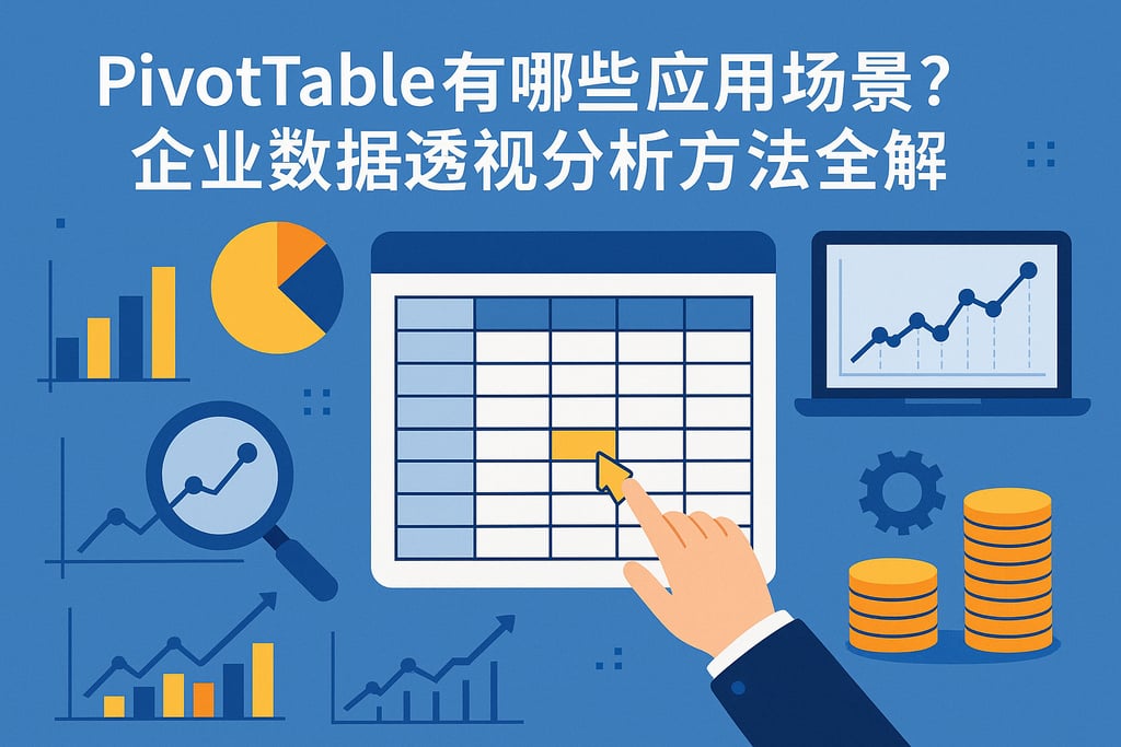 PivotTable有哪些应用场景？企业数据透视分析方法全解