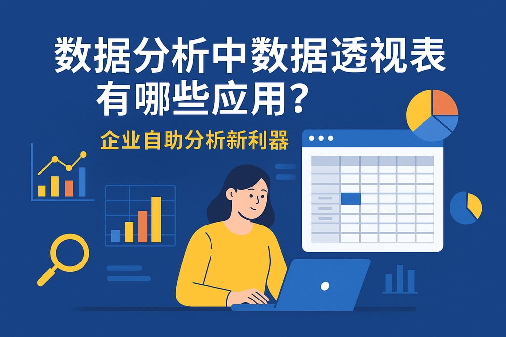 Pivotable在数据分析中有哪些应用？企业自助分析新利器