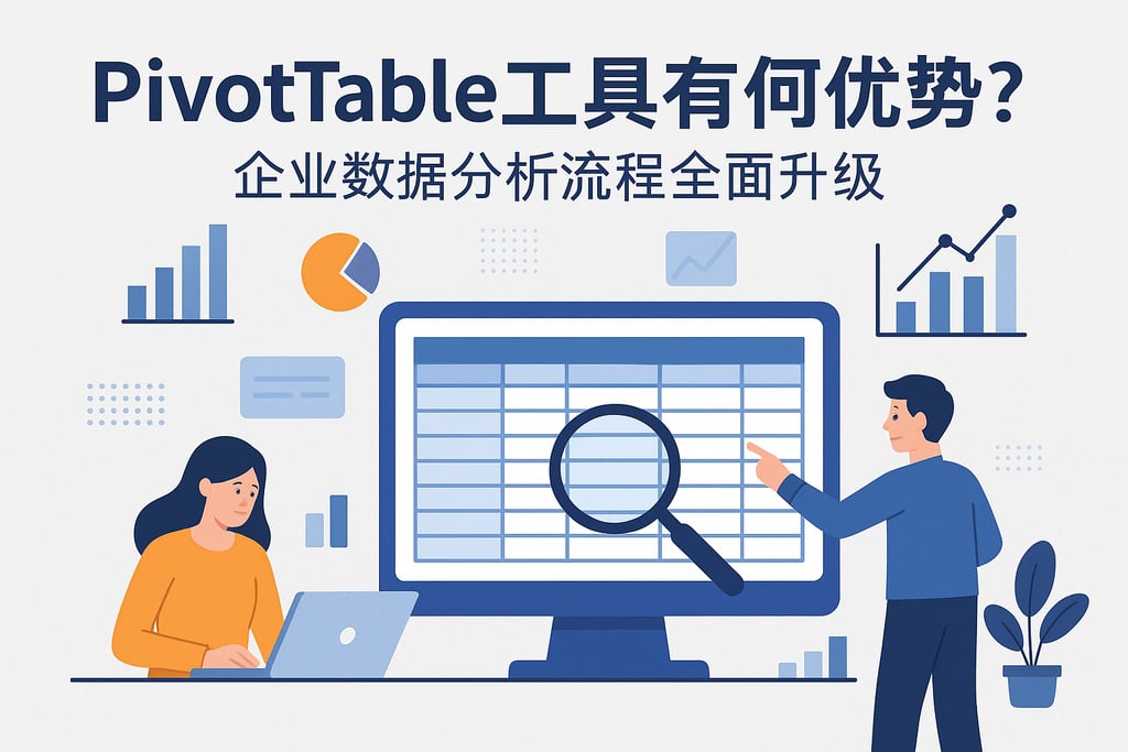 Pivotable工具有何优势？企业数据分析流程全面升级