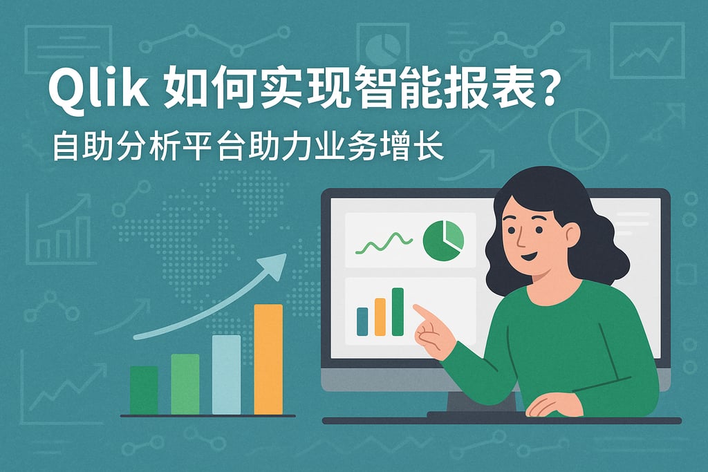 Qlik如何实现智能报表？自助分析平台助力业务增长