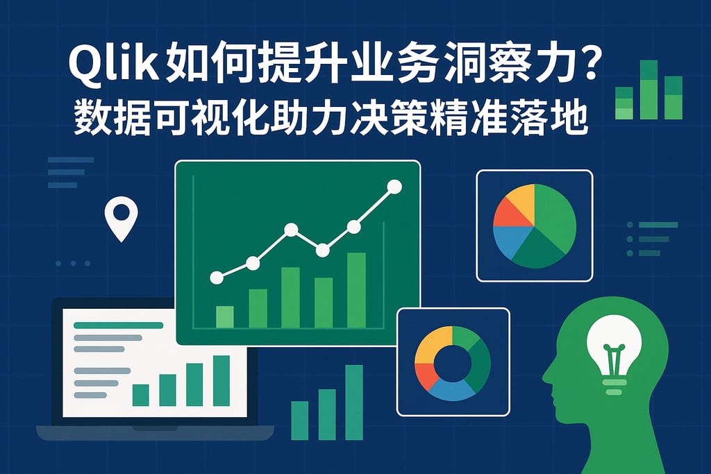 Qlik如何提升业务洞察力？数据可视化助力决策精准落地