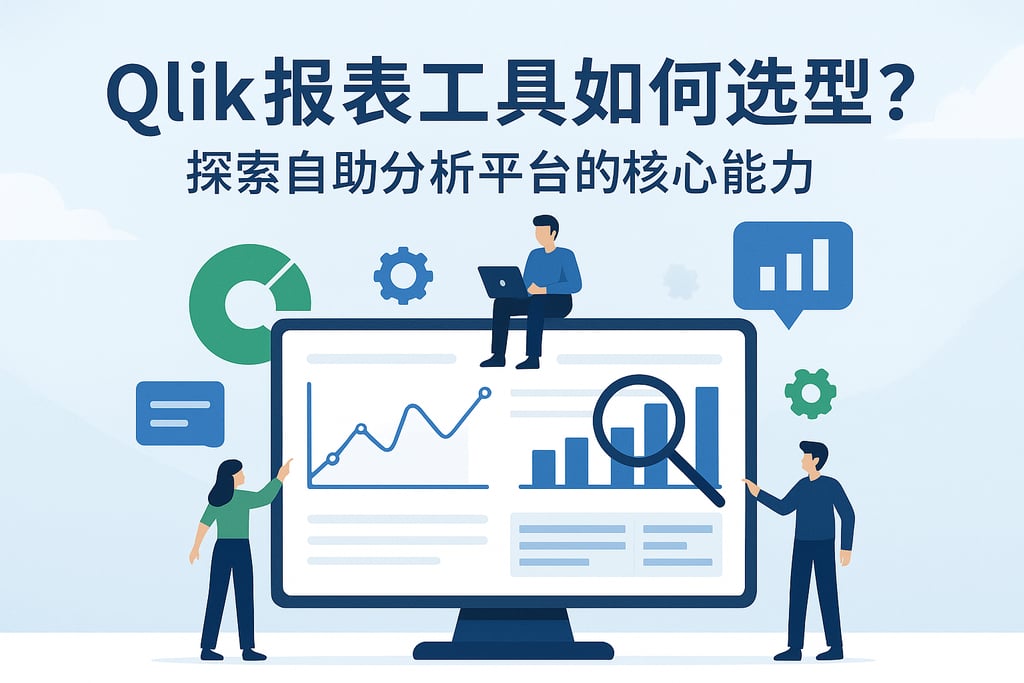 Qlik报表工具如何选型？探索自助分析平台的核心能力
