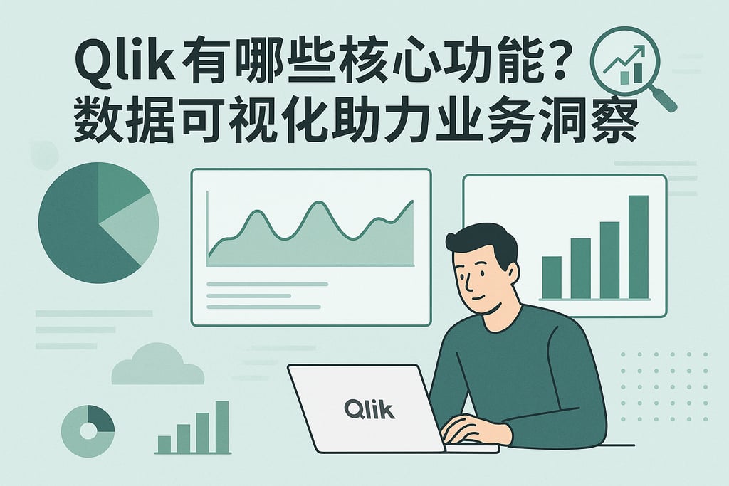 Qlik有哪些核心功能？数据可视化助力业务洞察