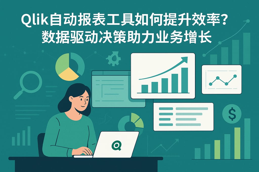 Qlik自动报表工具如何提升效率？数据驱动决策助力业务增长