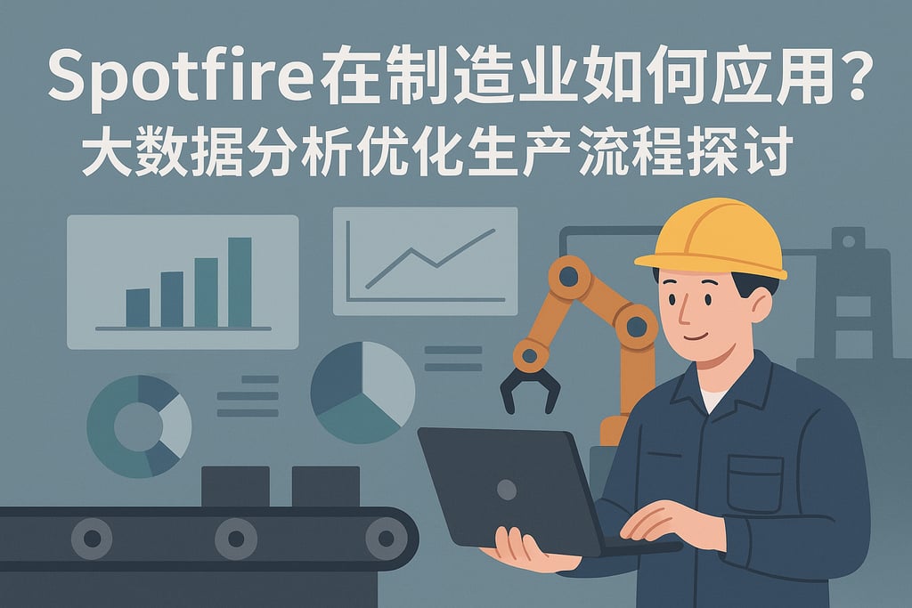 Spotfire在制造业如何应用？大数据分析优化生产流程探讨