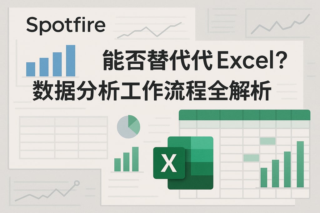 Spotfire能否替代Excel？数据分析工作流程全解析。