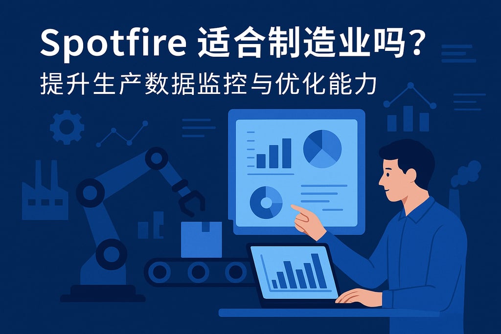 Spotfire适合制造业吗？提升生产数据监控与优化能力