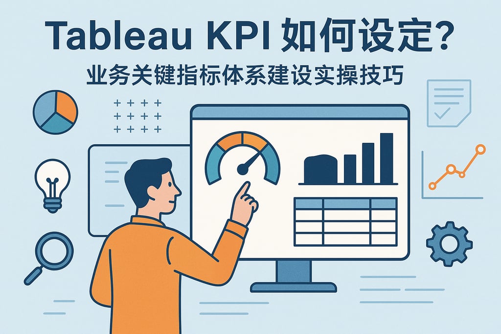 TableauKPI如何设定？业务关键指标体系建设实操技巧