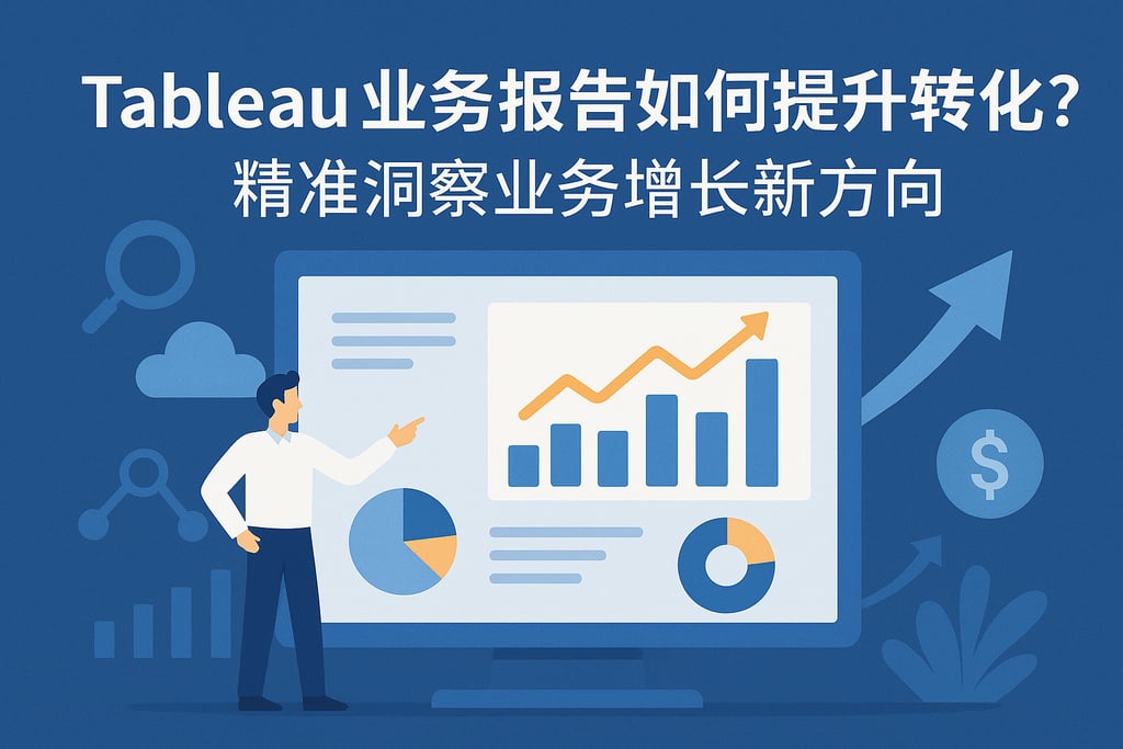 Tableau业务报告如何提升转化？精准洞察业务增长新方向