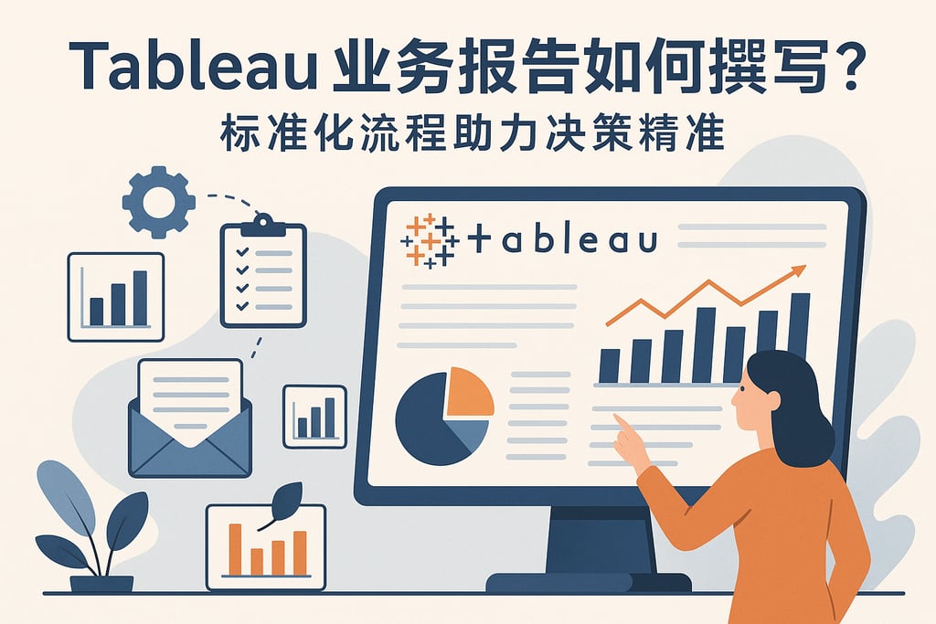 Tableau业务报告如何撰写？标准化流程助力决策精准