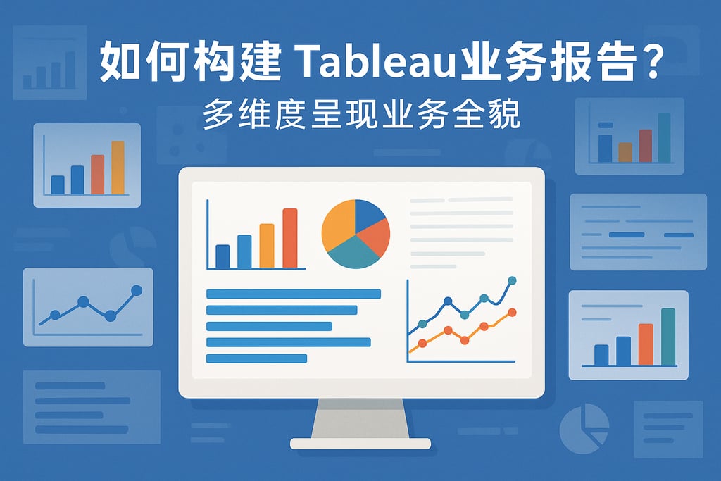 Tableau业务报告如何构建？多维度呈现业务全貌
