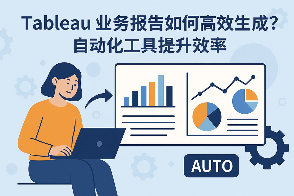 Tableau业务报告如何高效生成？自动化工具提升效率