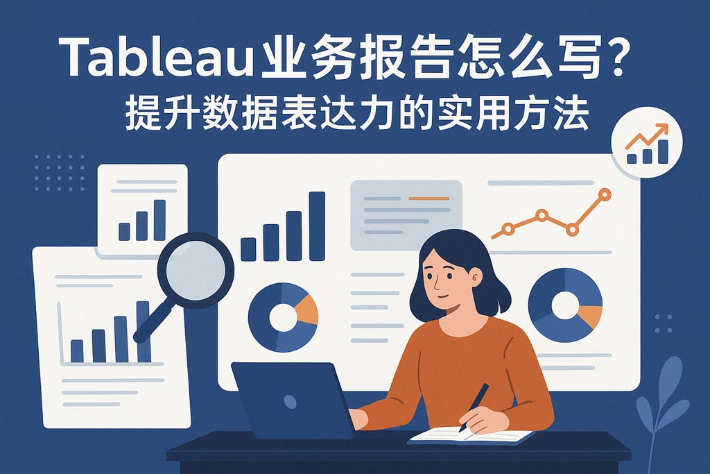 Tableau业务报告怎么写？提升数据表达力的实用方法