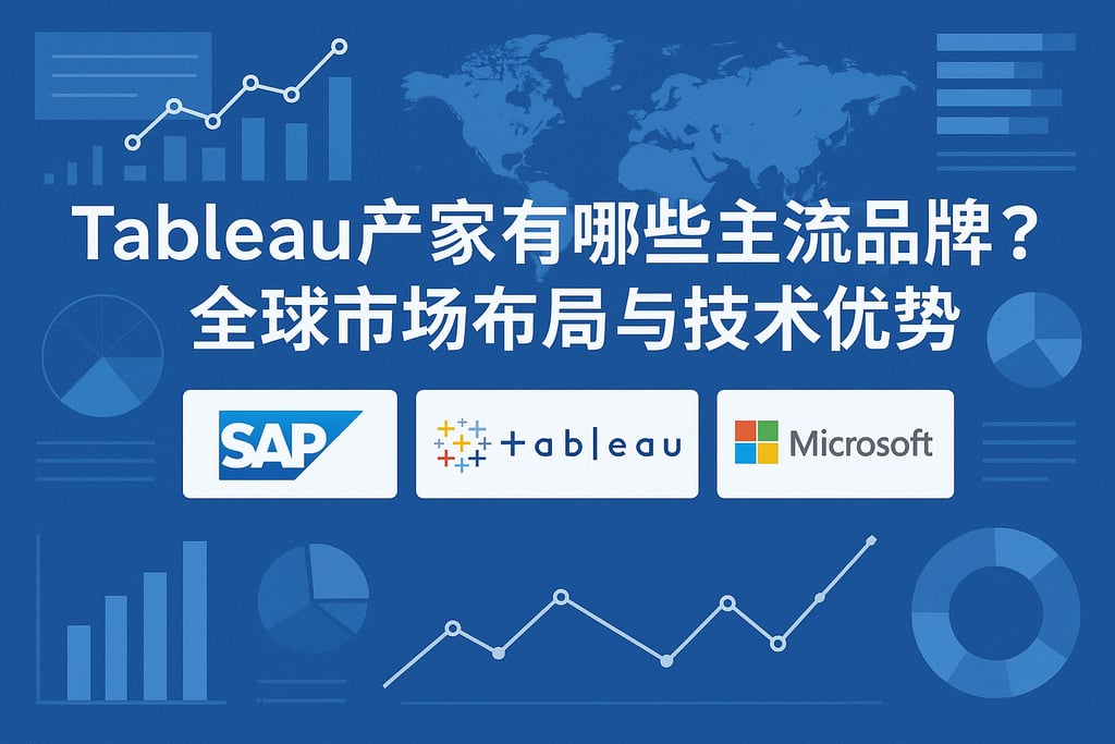 Tableau产家有哪些主流品牌？全球市场布局与技术优势