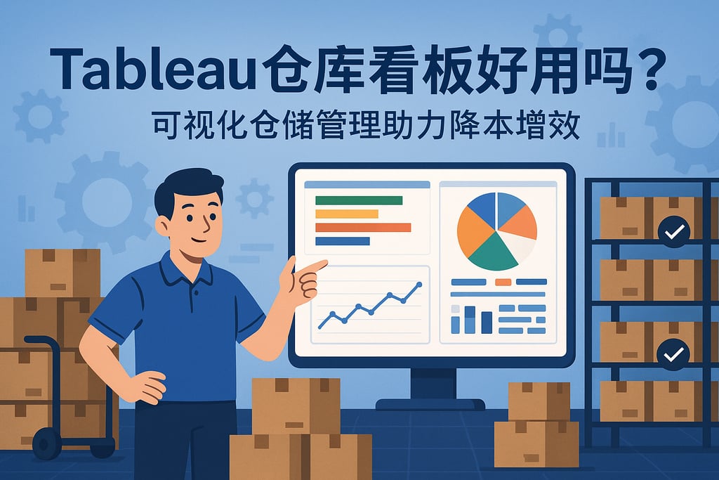 Tableau仓库看板好用吗？可视化仓储管理助力降本增效