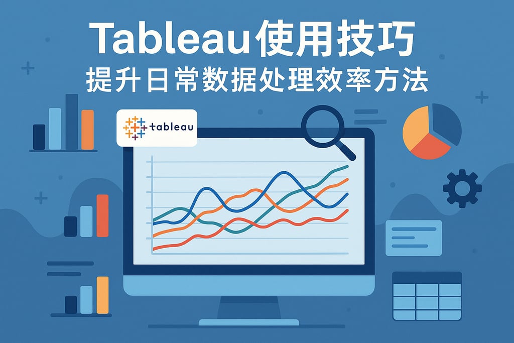 Tableau使用技巧有哪些实用？提升日常数据处理效率方法