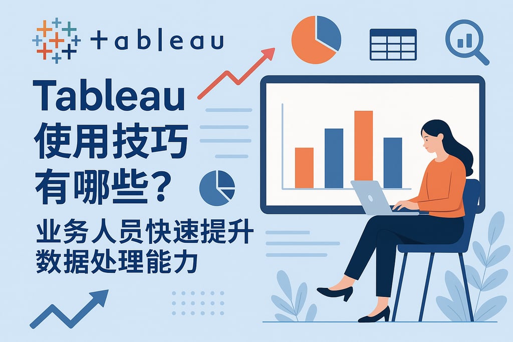 Tableau使用技巧有哪些？业务人员快速提升数据处理能力