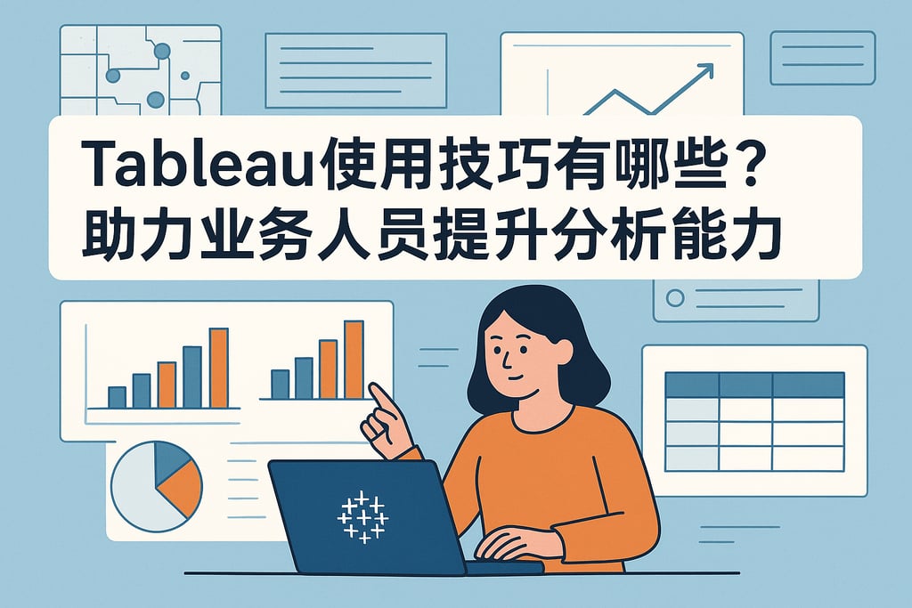 Tableau使用技巧有哪些？助力业务人员提升分析能力