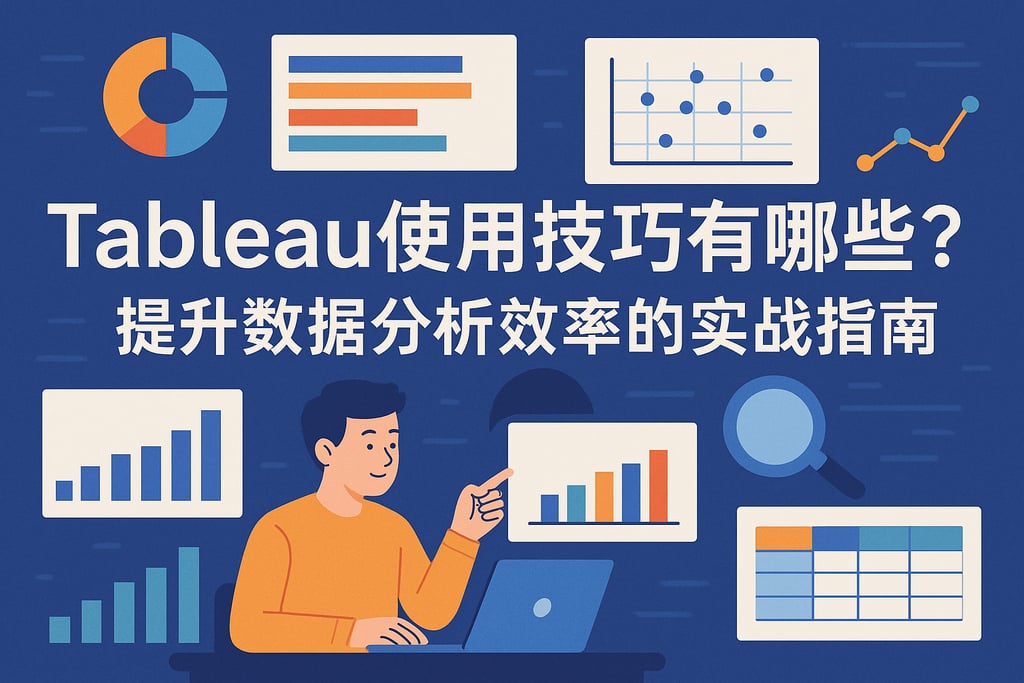 Tableau使用技巧有哪些？提升数据分析效率的实战指南